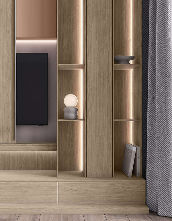 K694 Silk Primavera Oak room 1